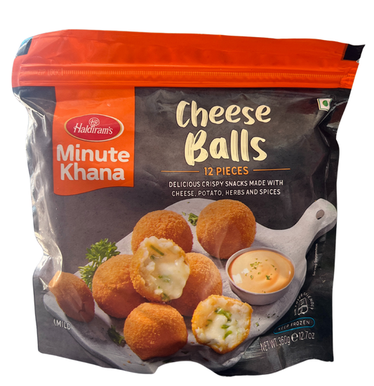 HALDIRAM'S (HR) CHEESE BALLS (12 PIECES) 360g