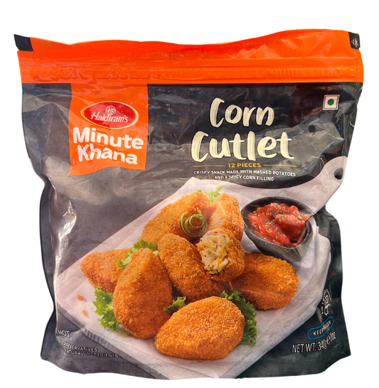 HALDIRAM'S (HR) CORN CUTLET (12 PIECES) 340g