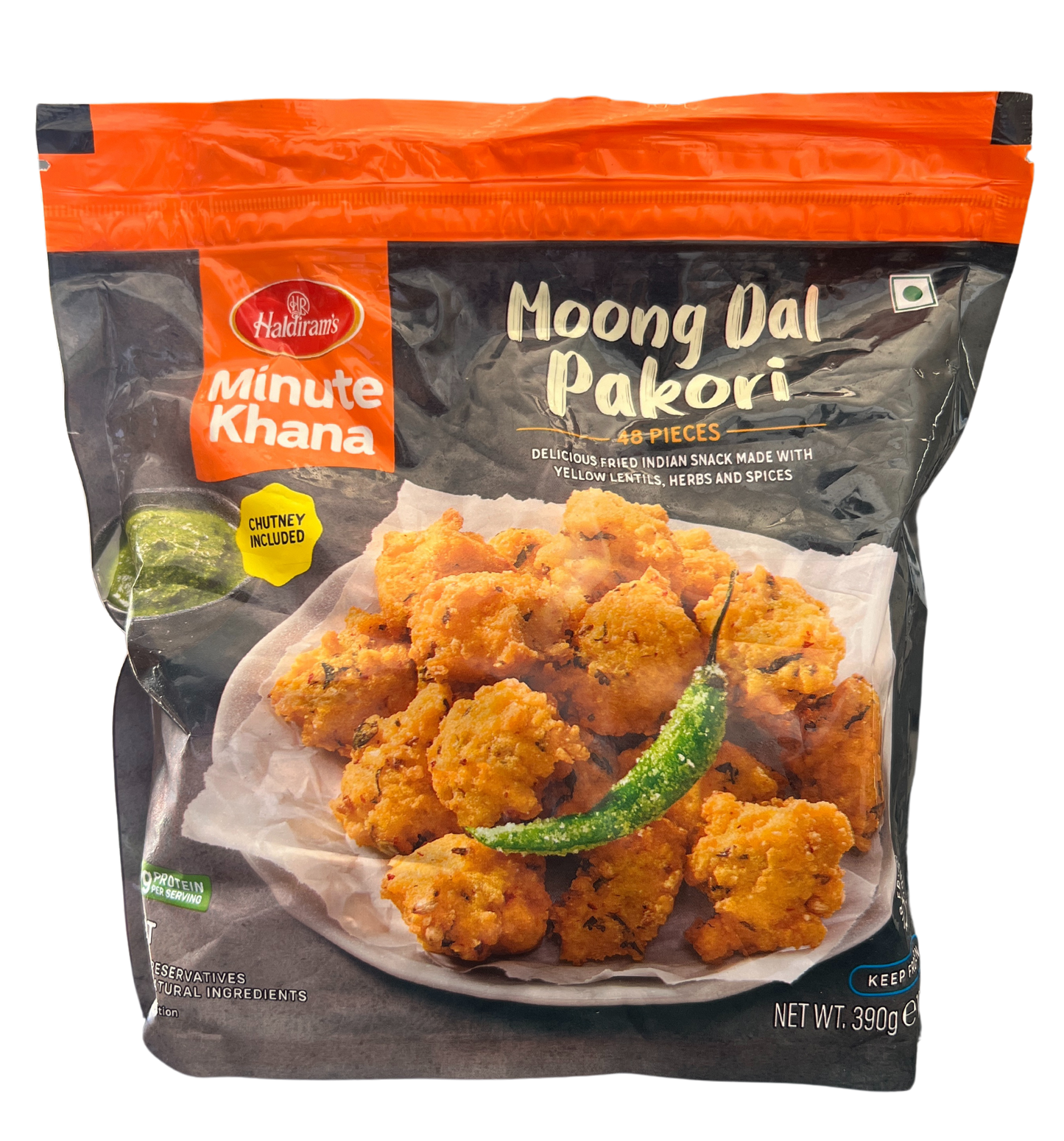 HALDIRAM'S (HR) MOONG DAL PAKORI (48 PIECES) 390g