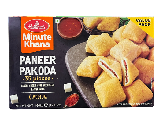 HALDIRAM'S (HR) PANEER PAKODA 1.6 KG *40GM (35 PIECES)
