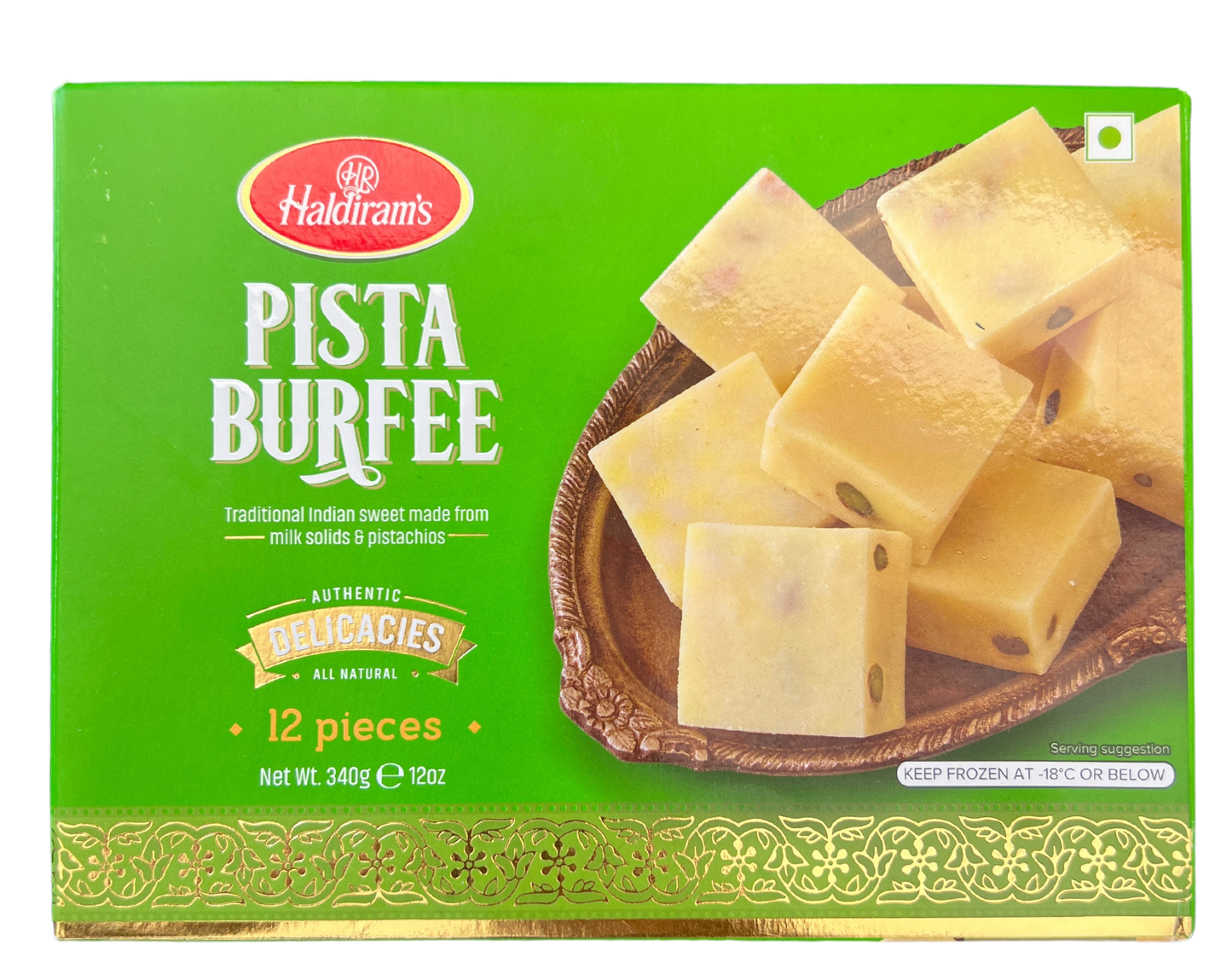HALDIRAM'S (HR) PISTA BURFI 340g