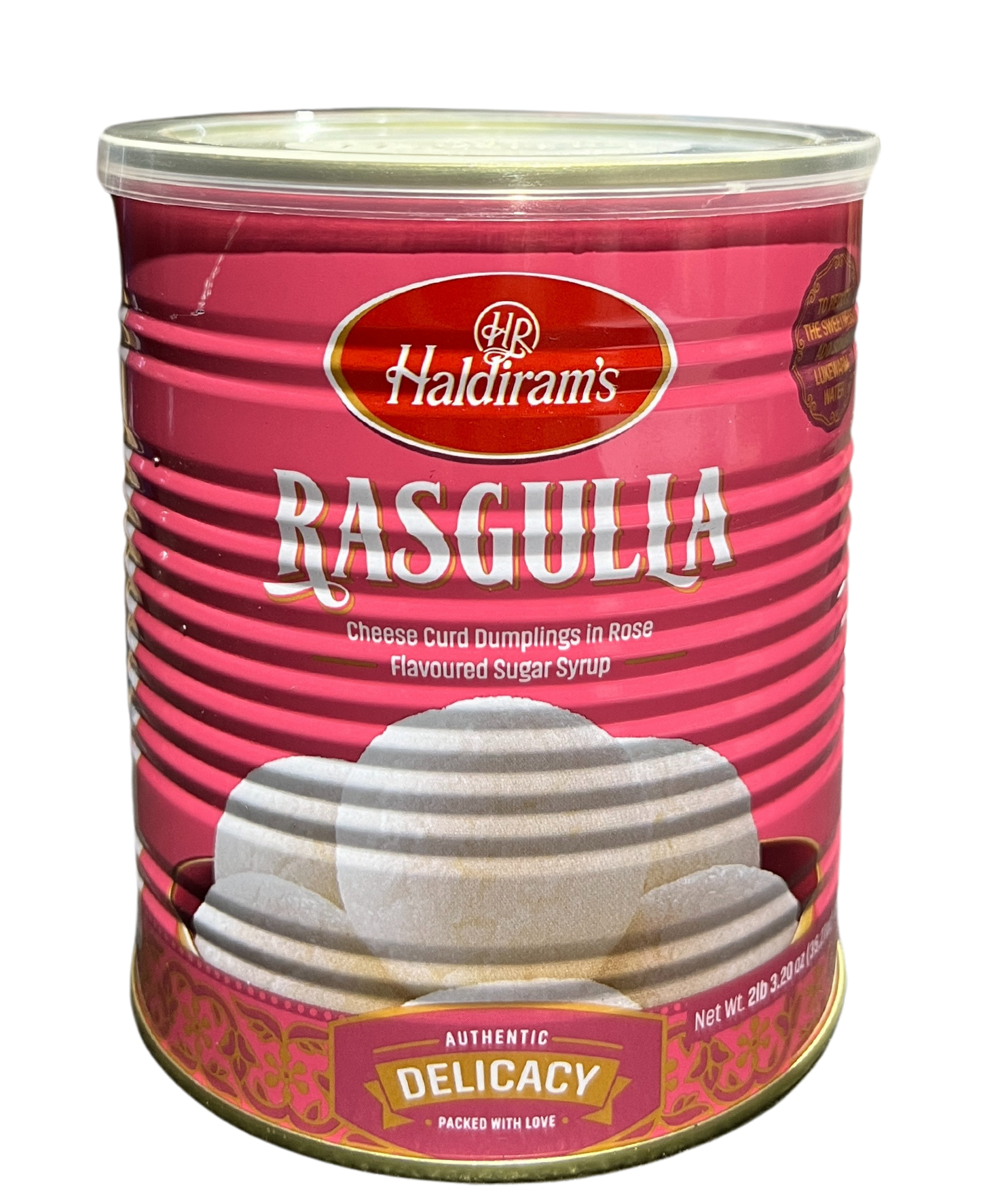 HALDIRAM'S (HR) RASGULLA 1kg / 2.2LB