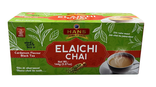 HANS ELAICHI CHAI 144g (CARDAMOM FLAVOUR BLACK TEA)