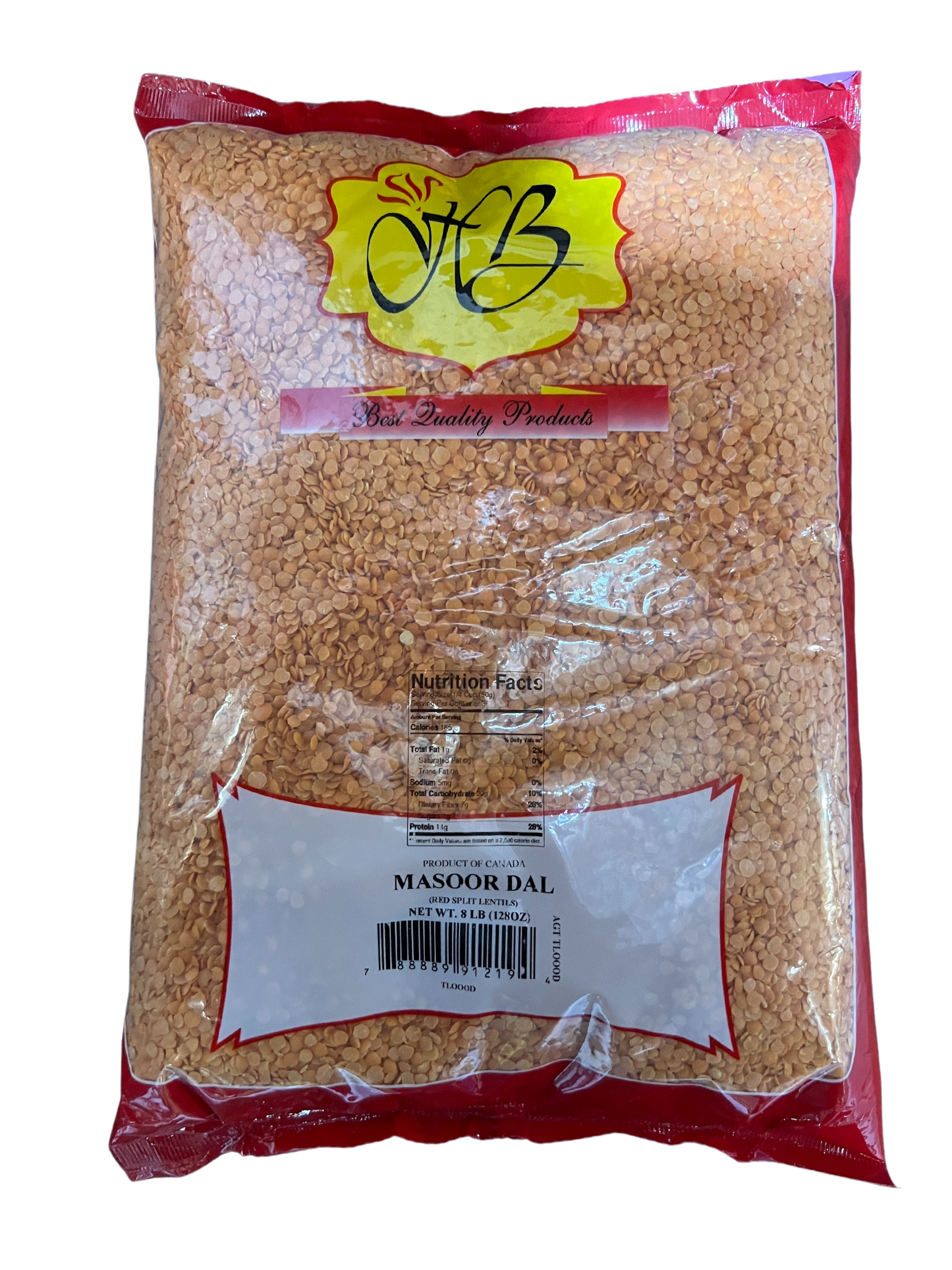 HB MASOOR DAL (RED SPLIT LENTILS)