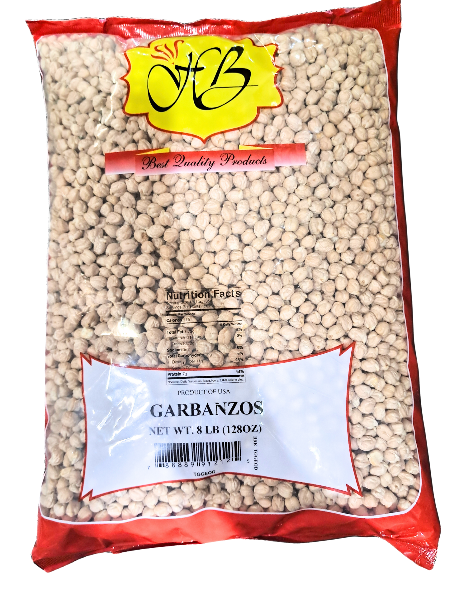 HB GARBANZOS CHICKPEAS (WHITE KABULI CHANA)