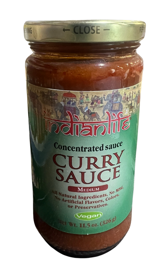 INDIAN LIFE CURRY SAUCE 11.5oz