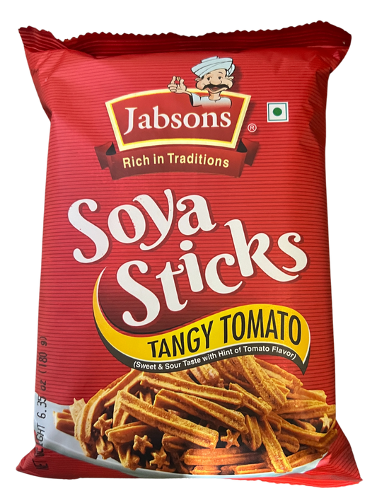JABSONS SOYA STICKS TANGY TOMATO 180g