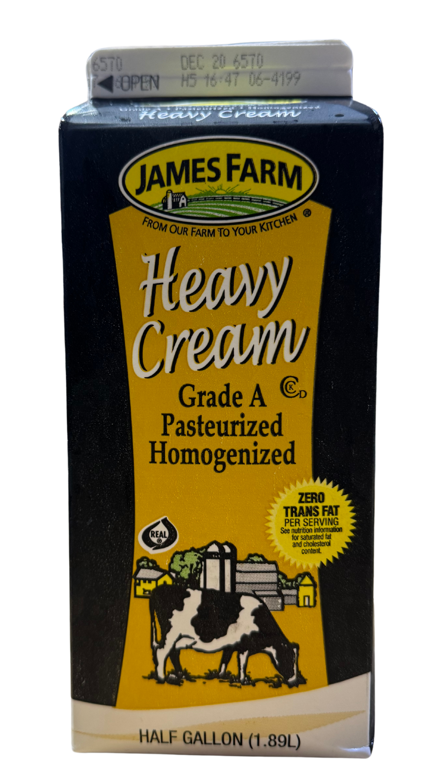 JAMES FARM HEAVY CREAM