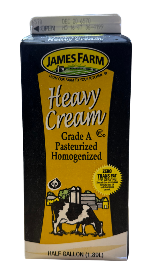 JAMES FARM HEAVY CREAM