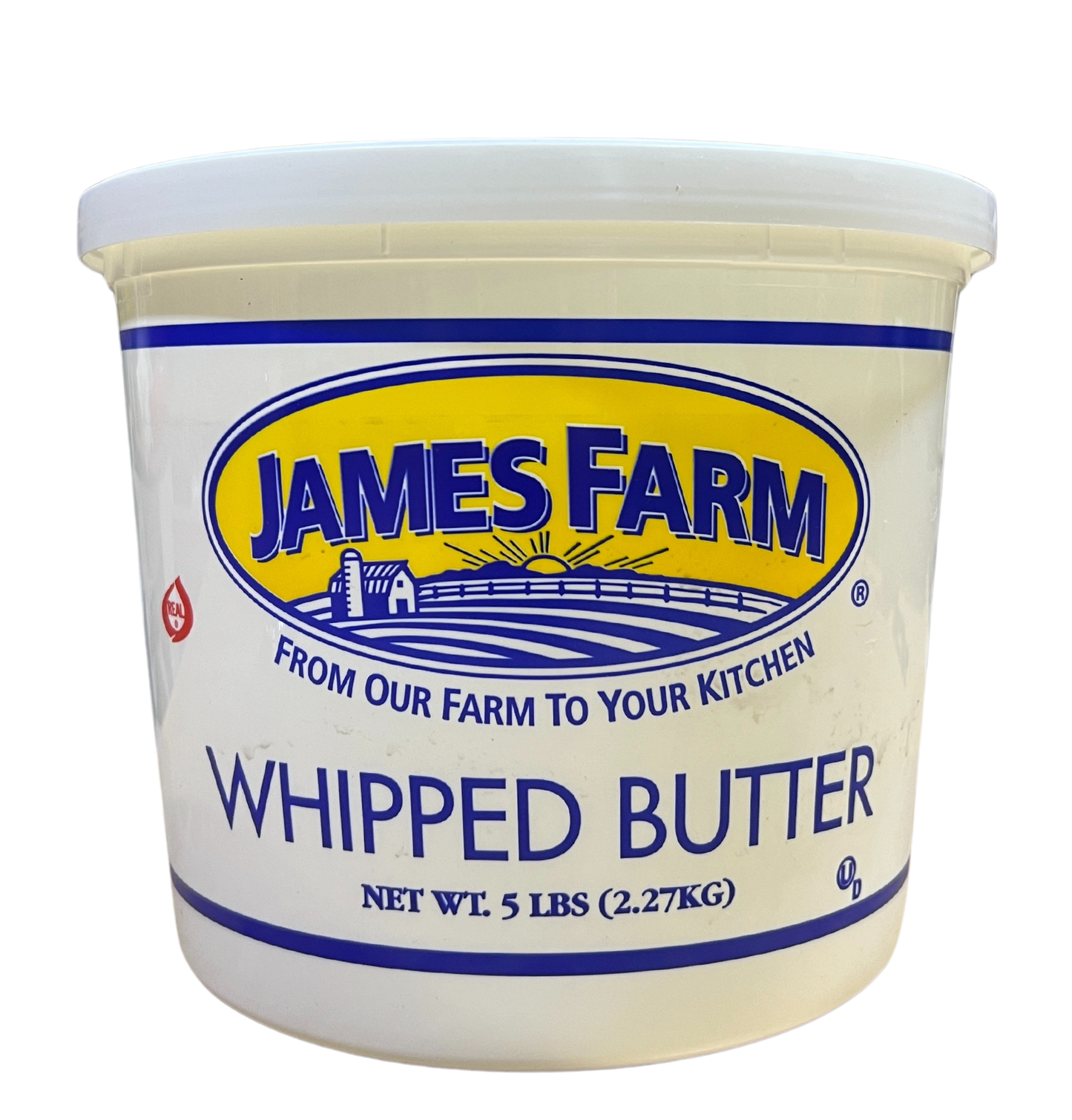 JAMES FARM WHIPPED BUTTER 5LB/2.27kg