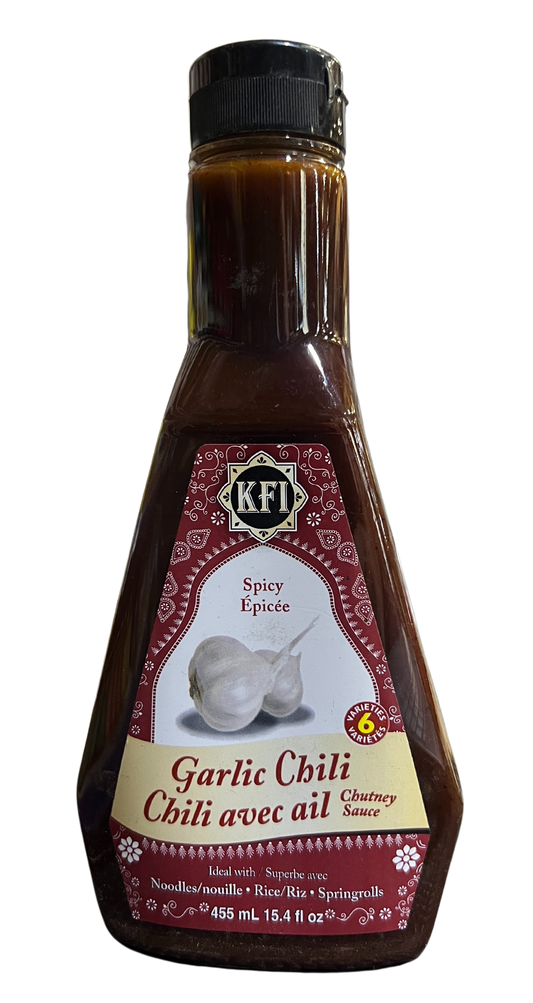 KFI GARLIC CHILI CHUTNEY SAUCE 455ml
