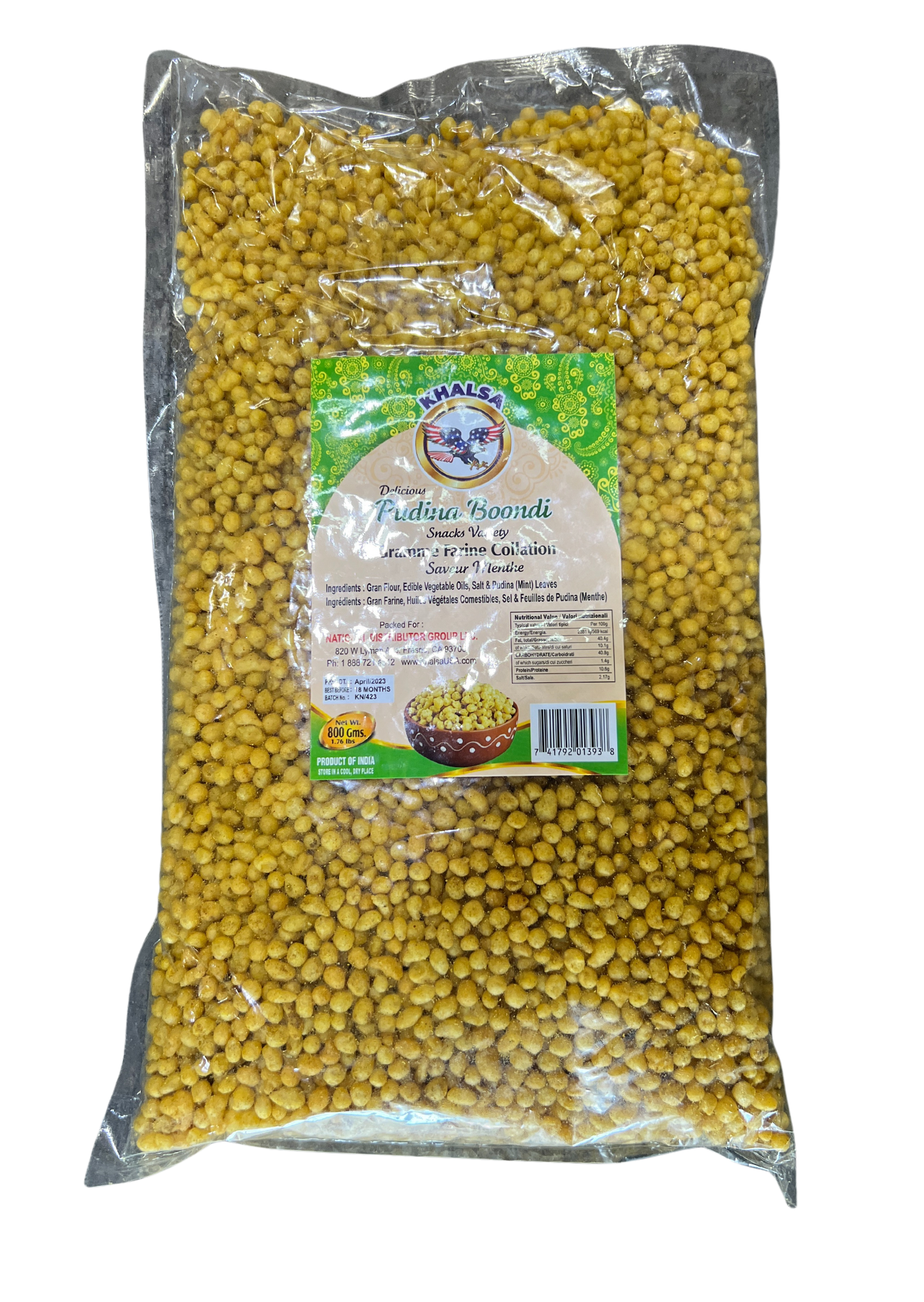KHALSA PUDINA BOONDI