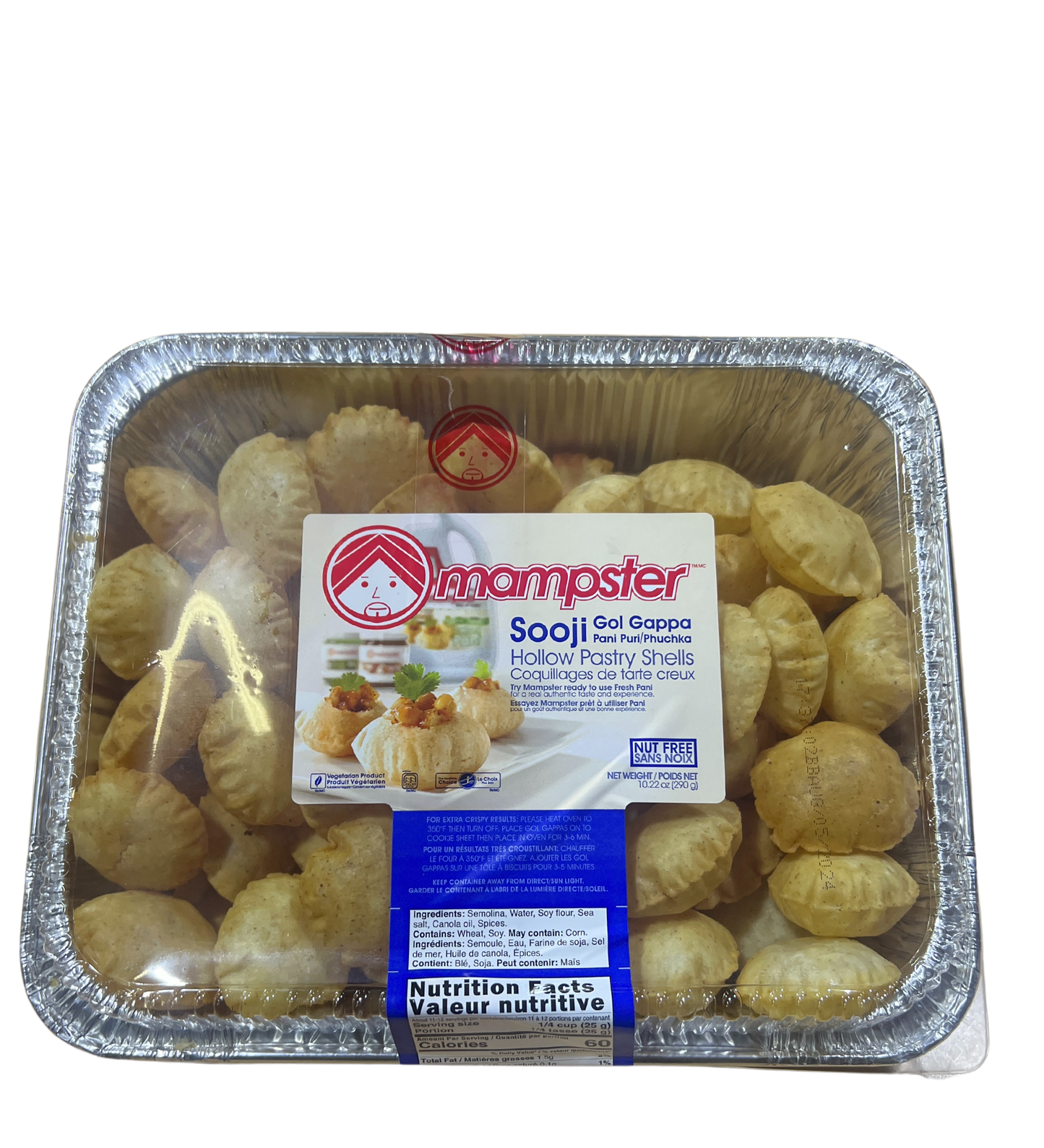 MAMPSTER SOOJI PANI PURI (GOLGAPPA)