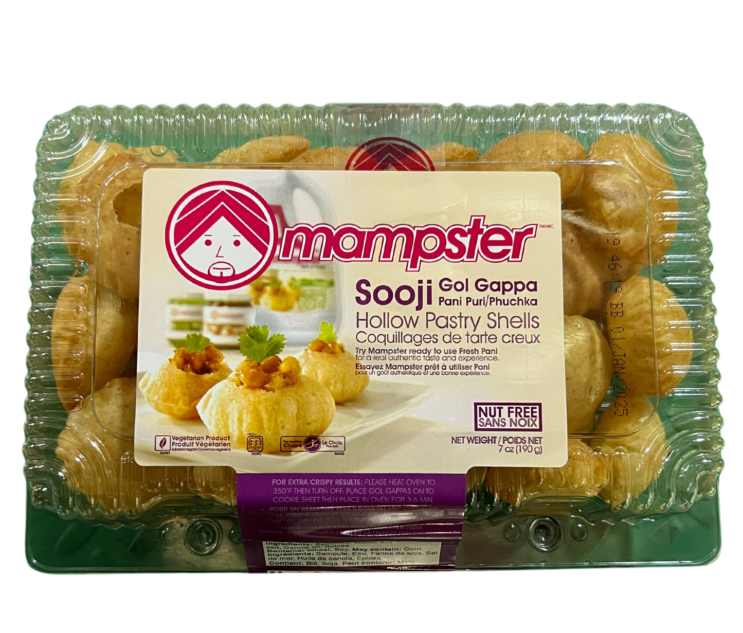 MAMPSTER SOOJI PANI PURI (GOLGAPPA)