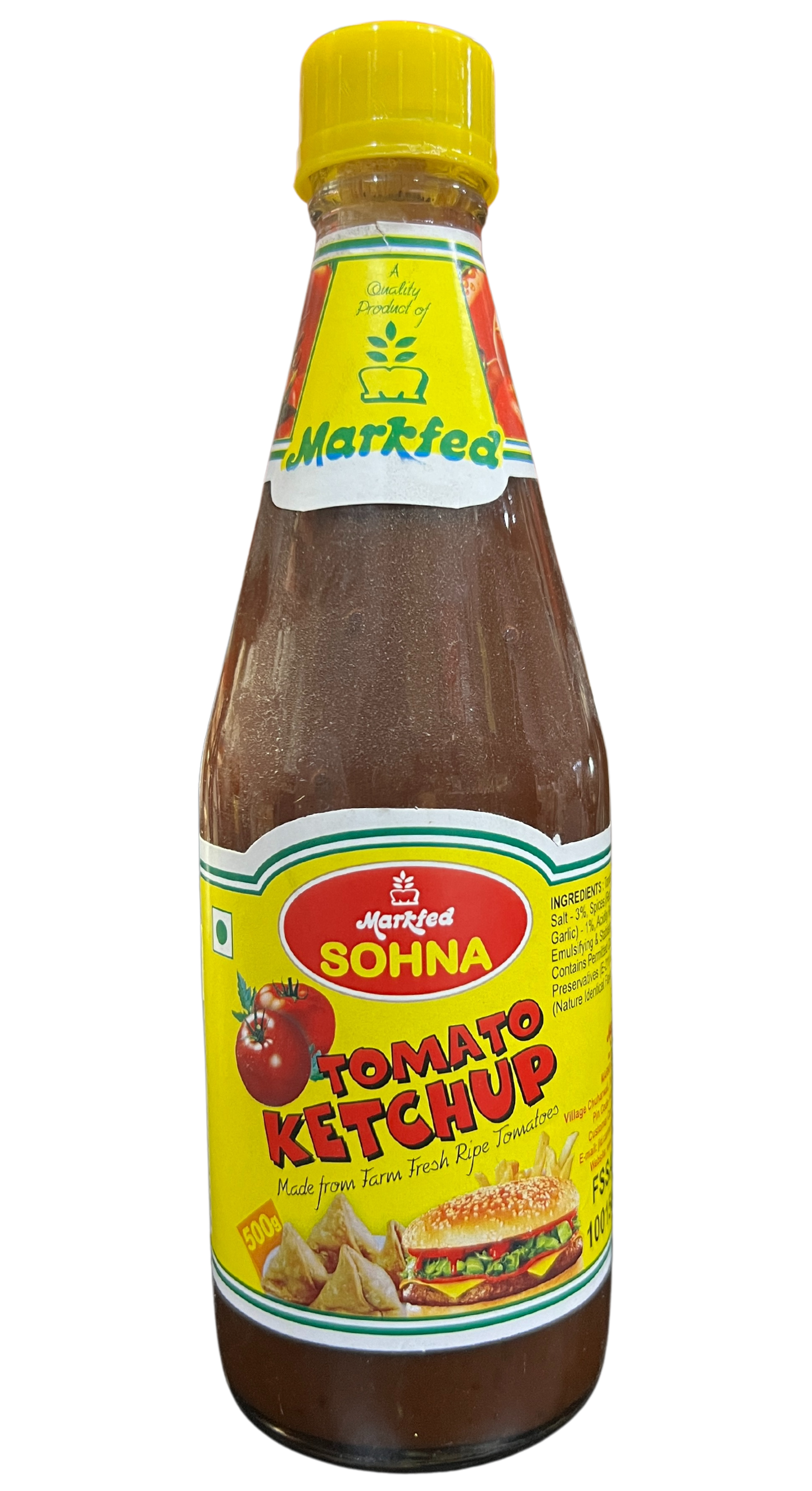 MARKFED SOHNA TOMATO KETCHUP 500g