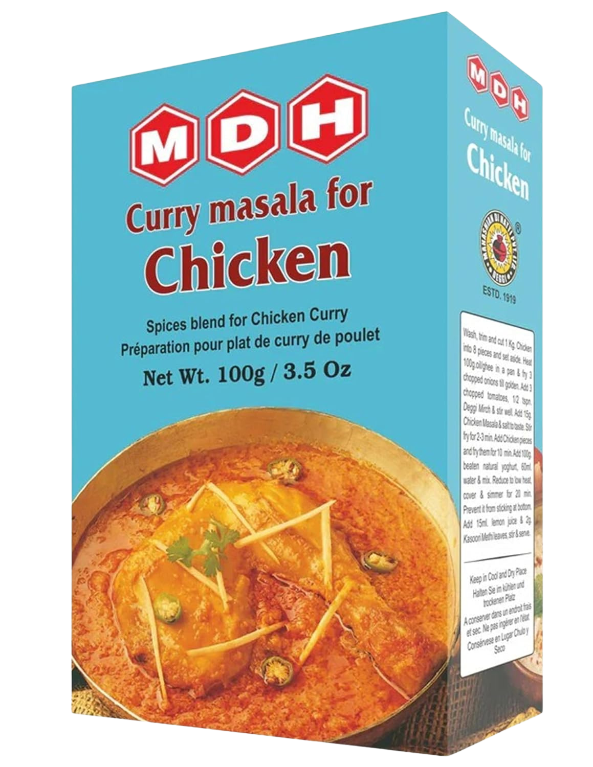 MDH CURRY MASALA FOR CHICKEN