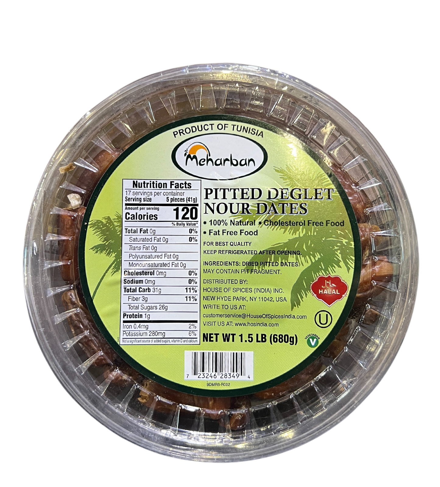 MEHARBAN PITTED DATES (KHAJUR)  24 OZ
