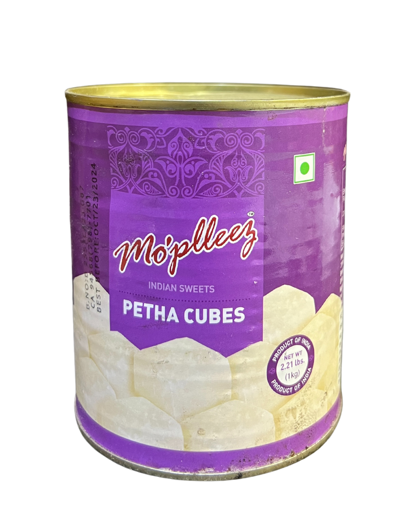 MOPLLEEZ PETHA CUBES (INDIAN SWEETS) 1kg
