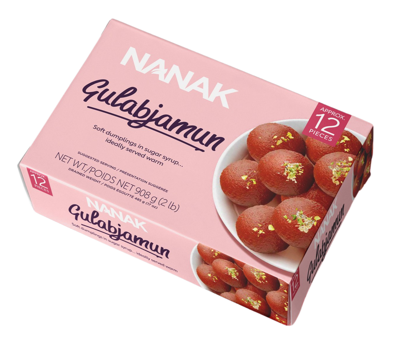 NANAK GULAB JAMUN 908g (12 PIECES)
