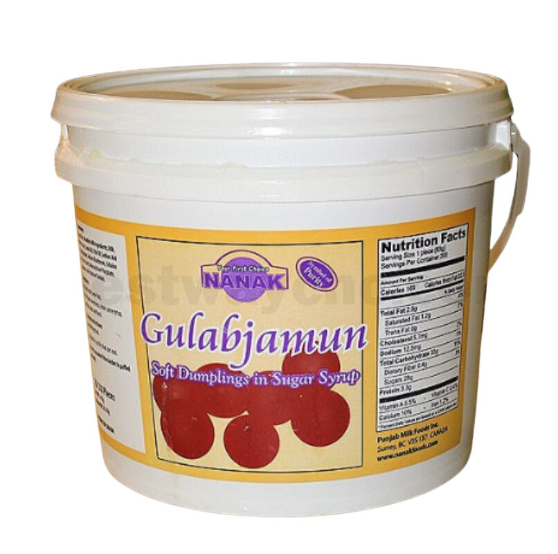 NANAK GULAB JAMUN BUCKET / 200 PIECES / 12.5kg