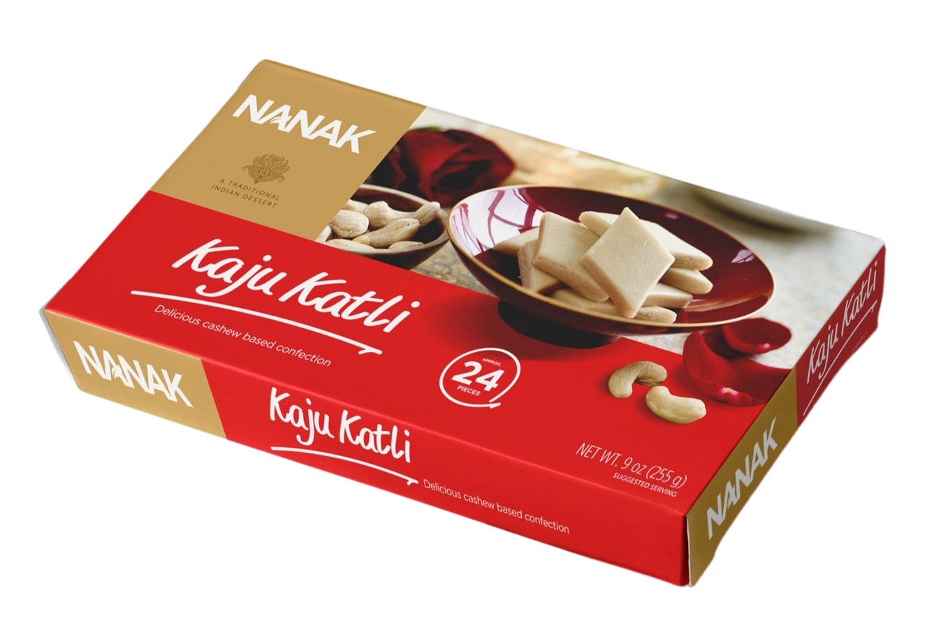 NANAK KAJU KATLI 255g (24 PIECES)