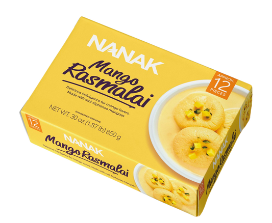 NANAK MANGO RASMALAI (12 PIECES) 850g