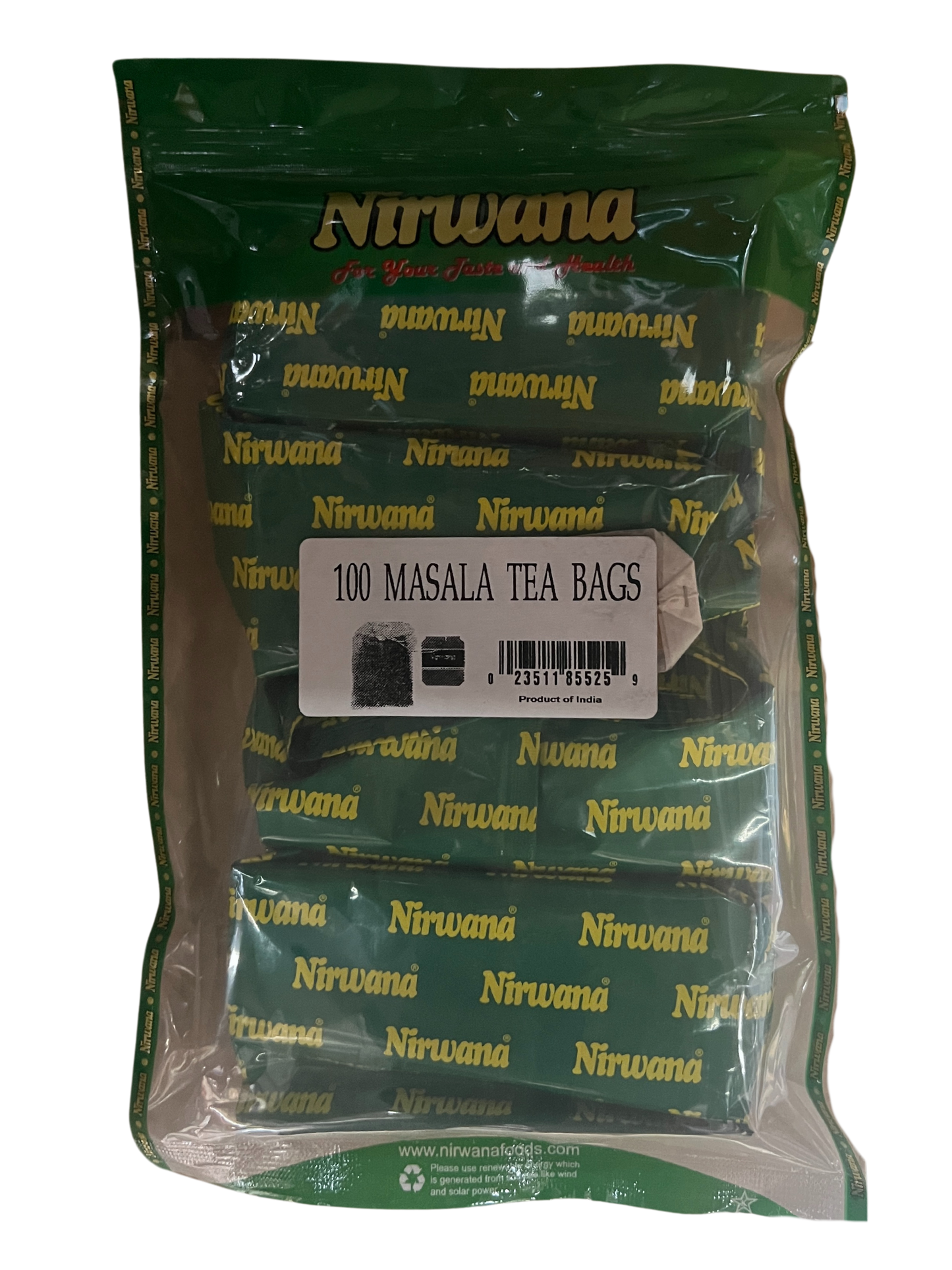 NIRWANA 100 MASALA TEA BAGS