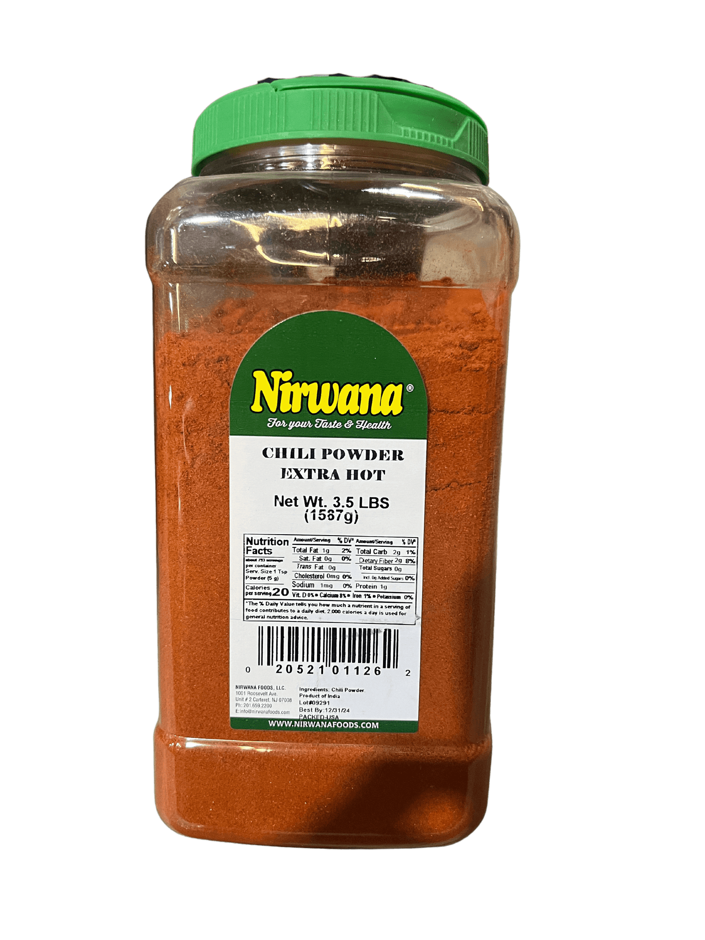 NIRWANA CHILI POWDER EXTRA HOT