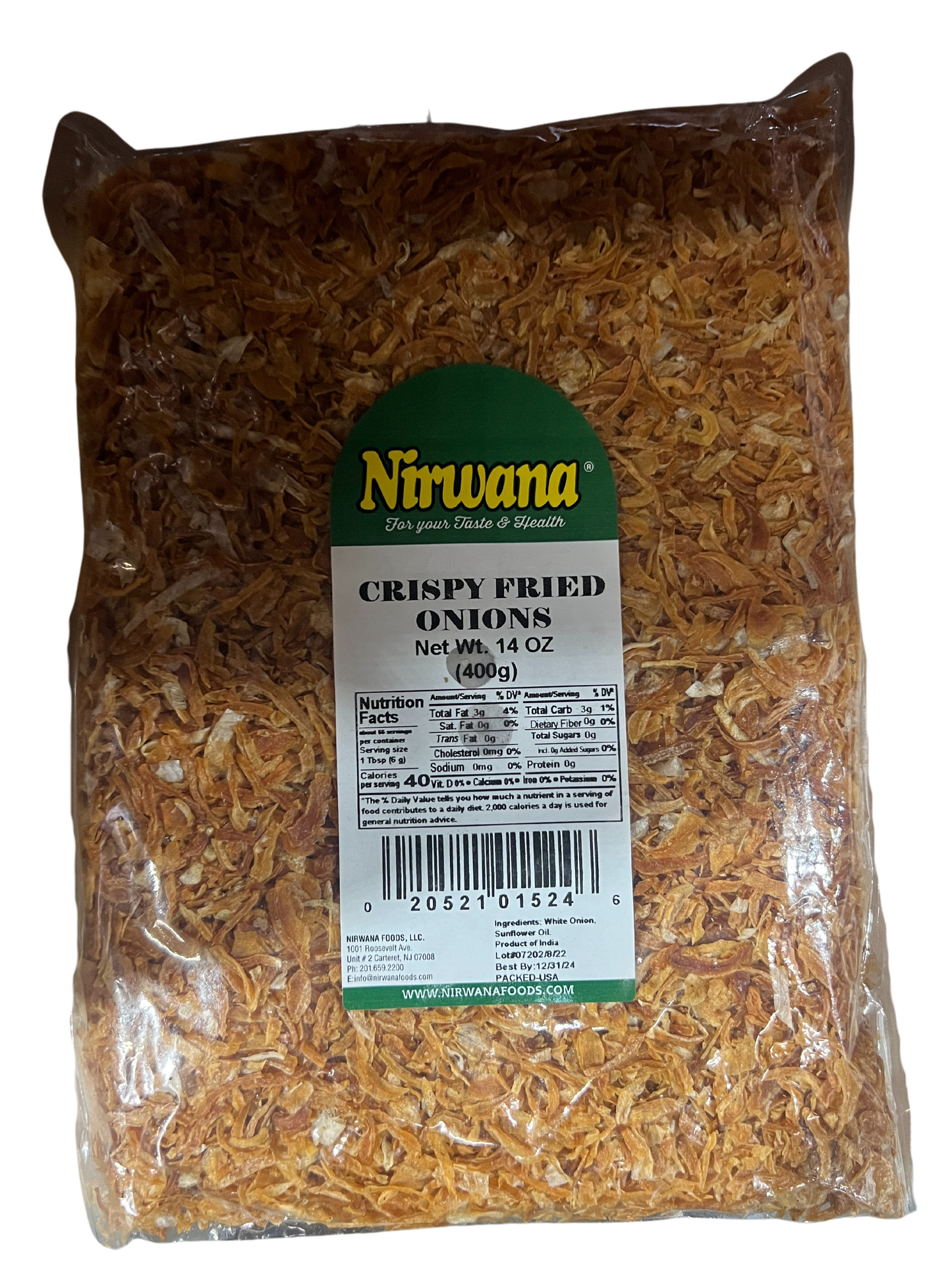 NIRWANA CRISPY FRIED ONIONS