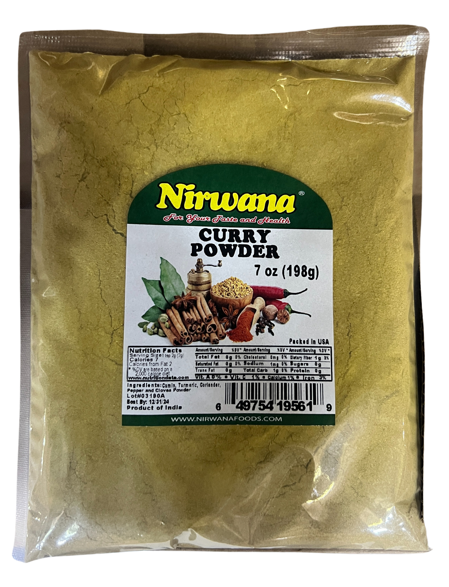NIRWANA CURRY POWDER