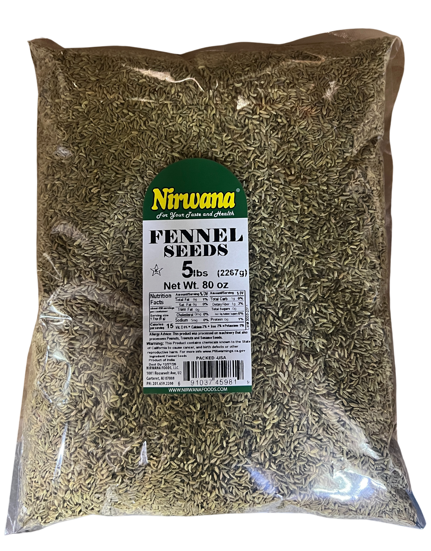 KHALSA FENNEL SEEDS