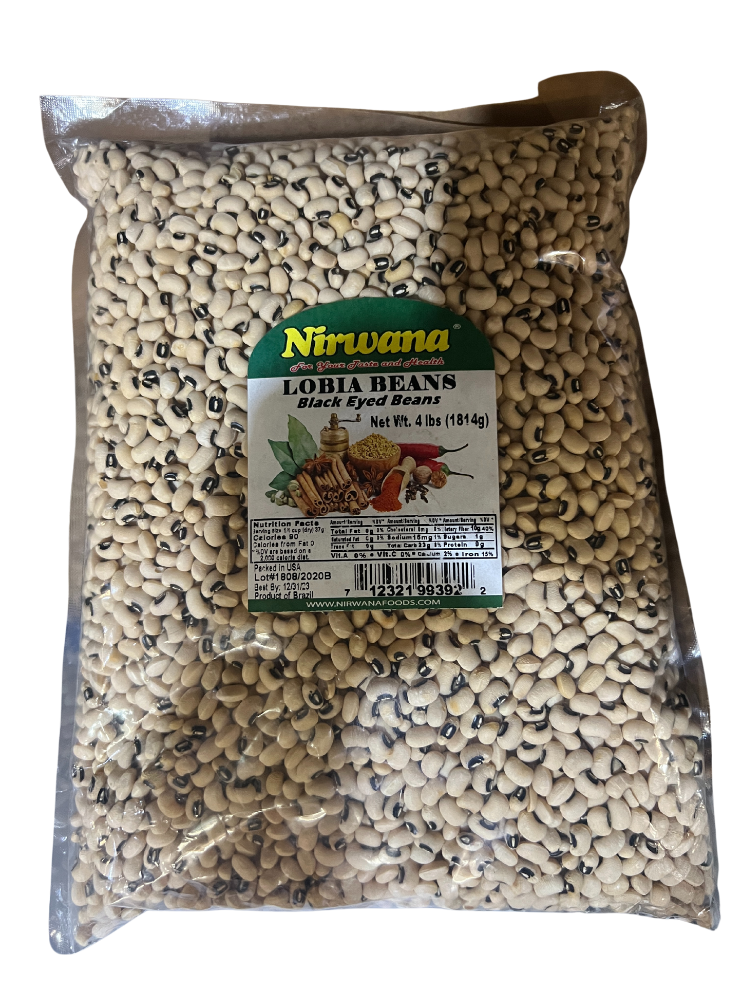 NIRWANA LOBIA BEANS (BLACK EYED BEANS)