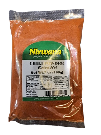 NIRWANA CHILI POWDER EXTRA HOT