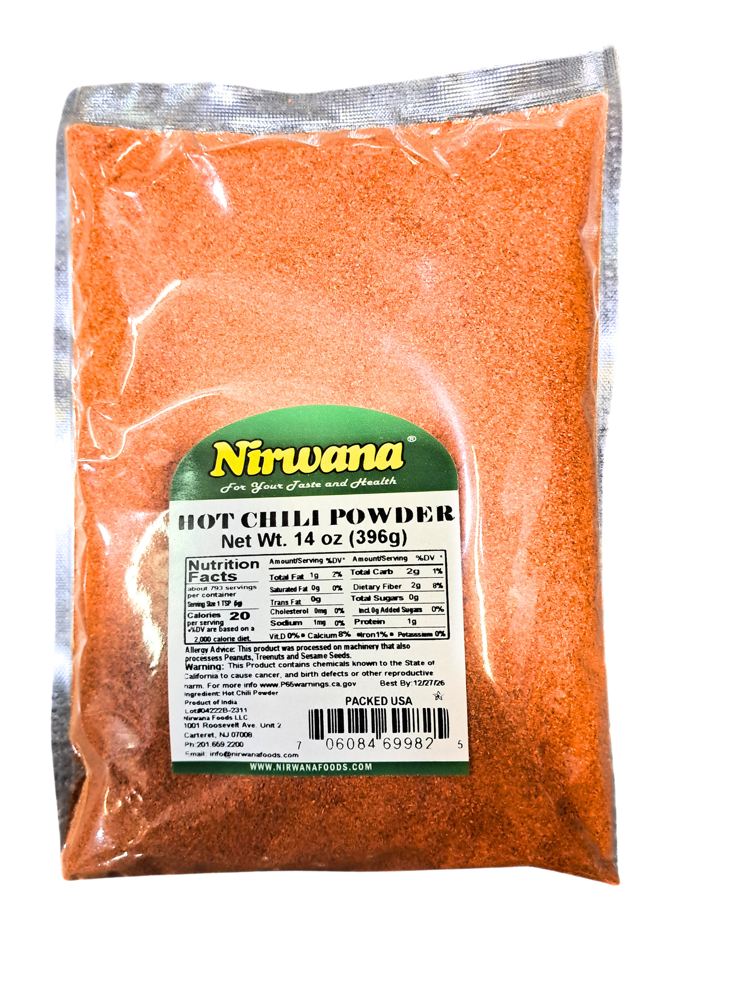 NIRWANA HOT CHILI POWDER