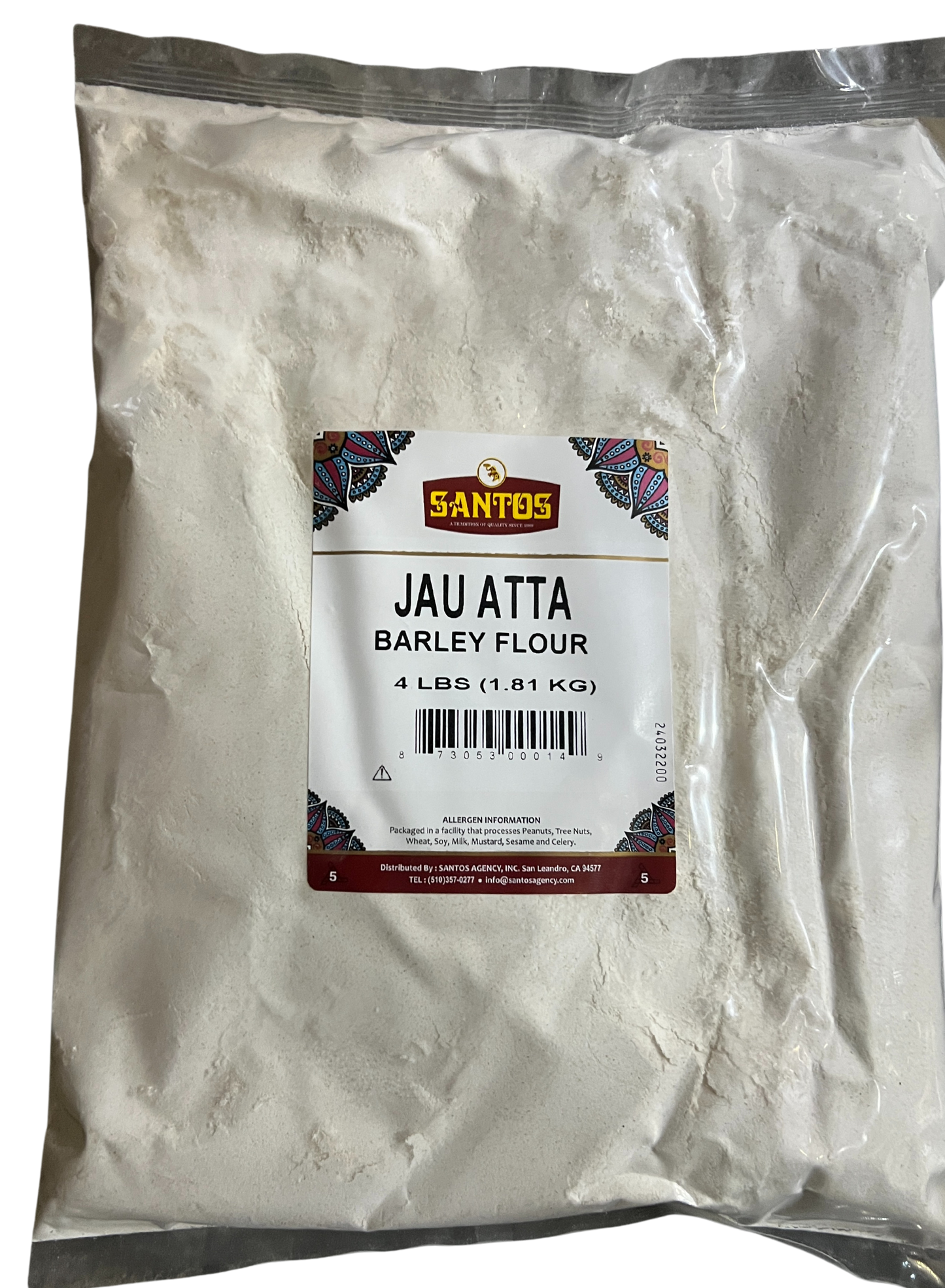 SANTOS BARLEY FLOUR (JAU ATTA)