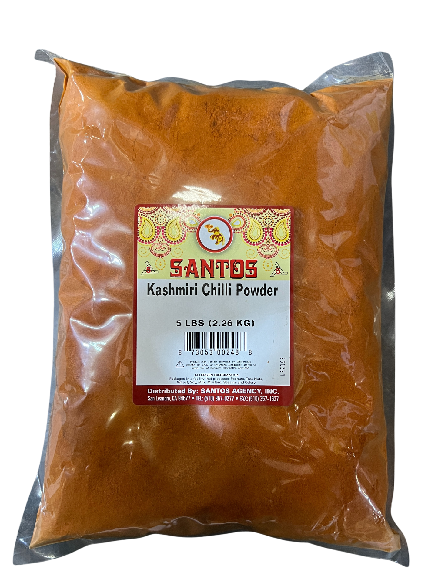 SANTOS KASHMIRI CHILI POWDER 5LB