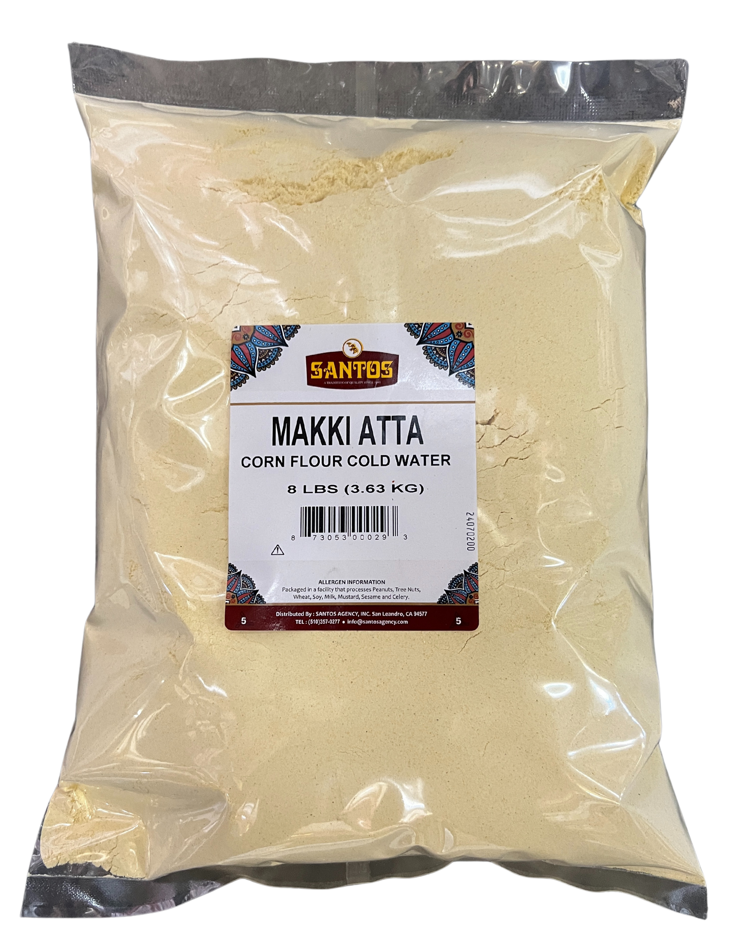 SANTOS MAKKI ATTA (CORN FLOUR COLD WATER)