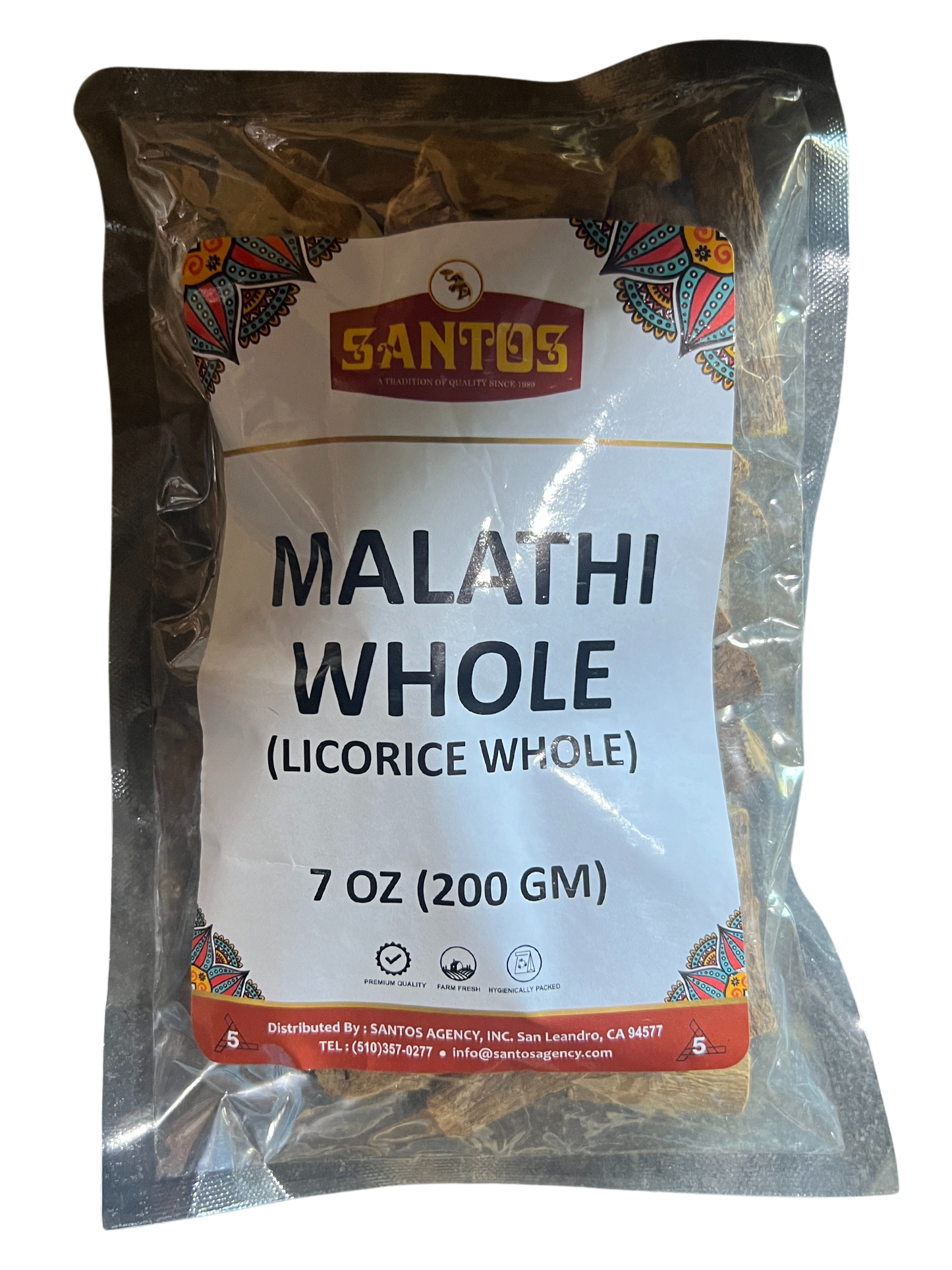 SANTOS MALATHI WHOLE 7oz