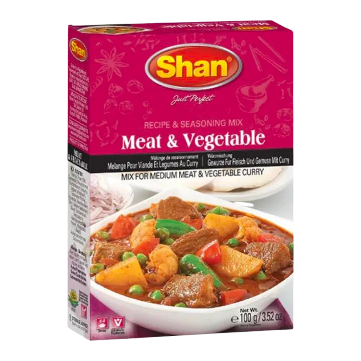 SHAN MEAT & VEGETABLE 100g / 3.52oz