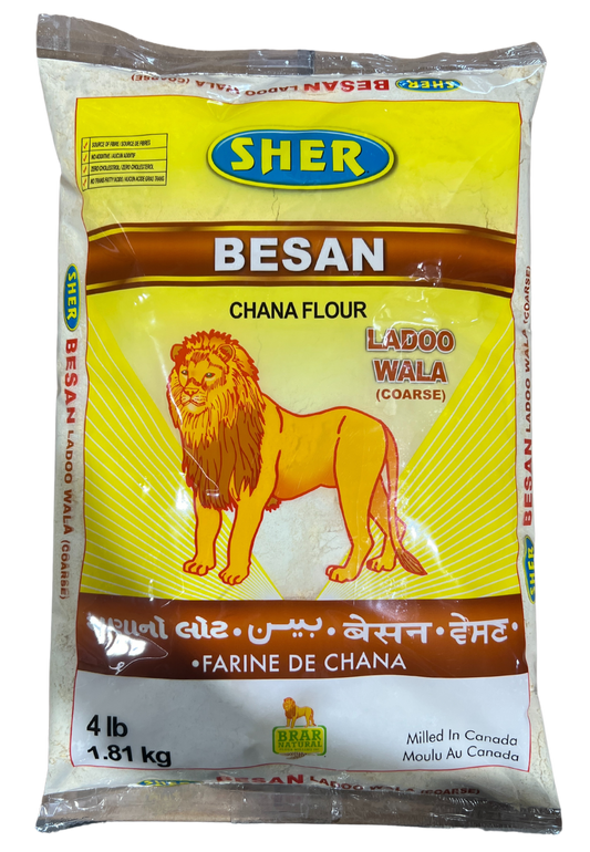 SHER BESAN LADOO WALA (CHANA FLOUR) 4LB