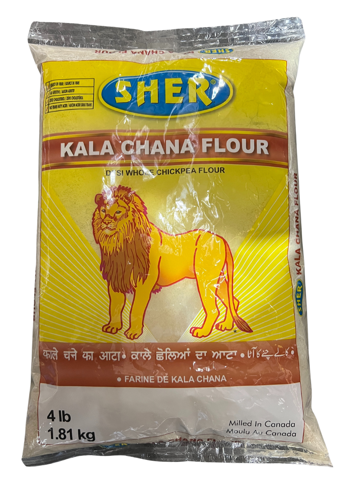 SHER KALA CHANA FLOUR 4LB