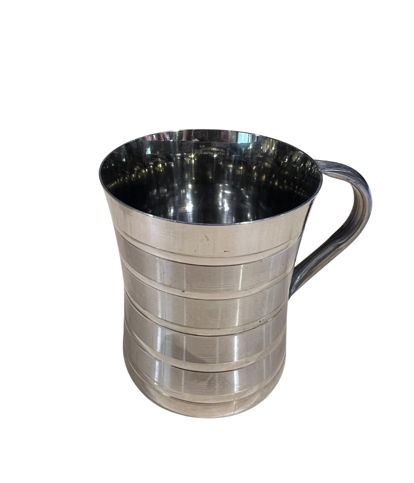 STEEL CUP WITH HANDLE