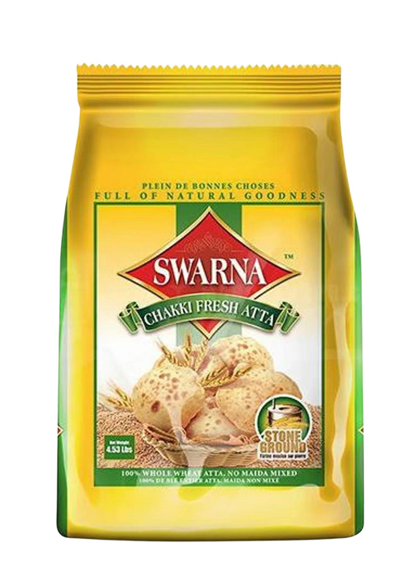 SWARNA CHAKKI FRESH ATTA 20LB