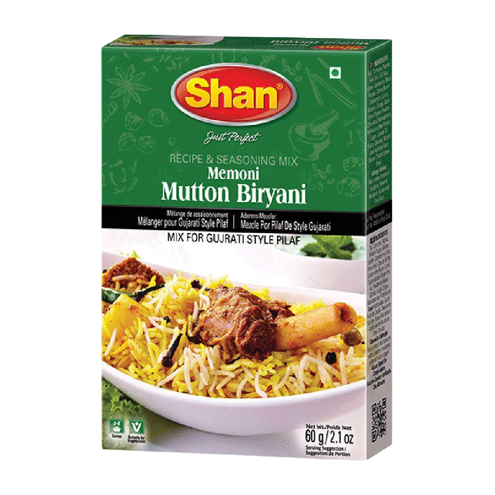 SHAN MEMONI MUTTON BIRYANI 60 G / 2.1 OZ