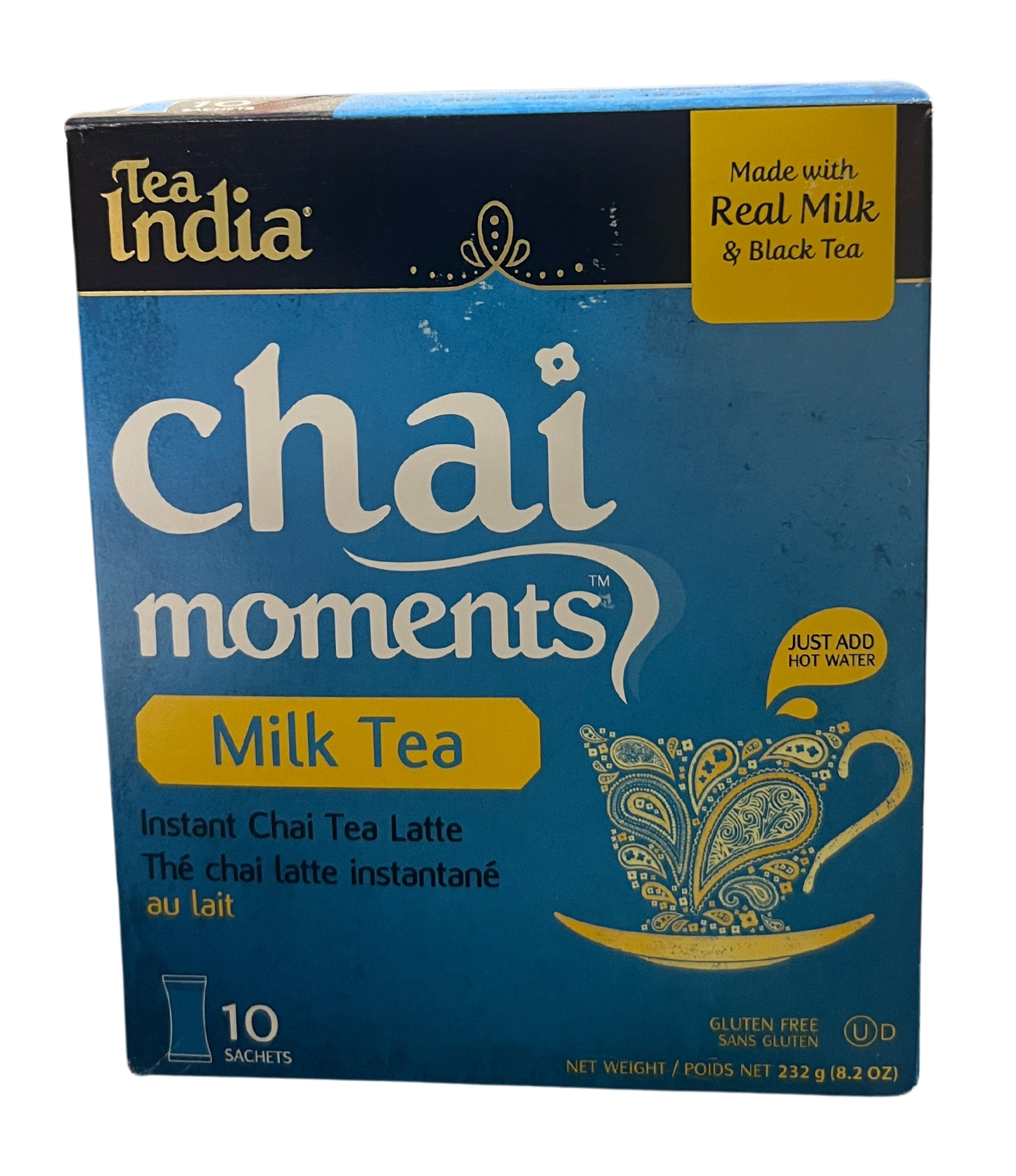 TEA INDIA CHAI MOMENTS MILK TEA 223g (10 SACHETS)