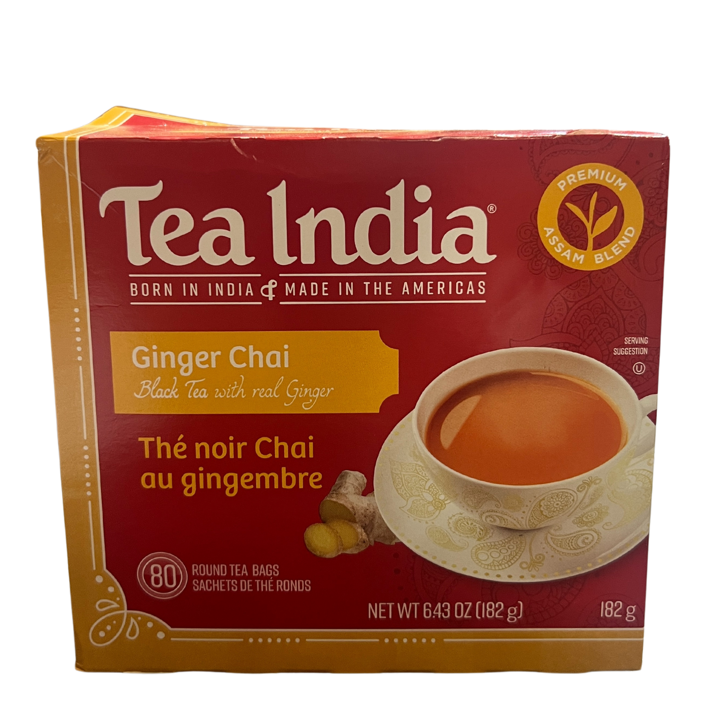 TEA INDIA GINGER CHAI 182g