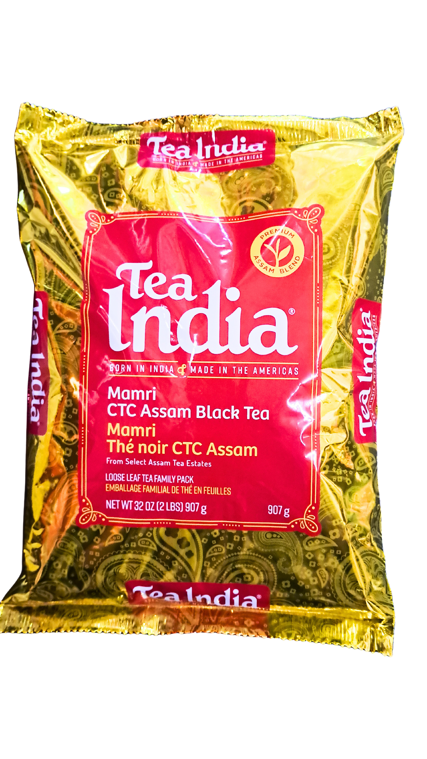 TEA INDIA MAMRI CTC ASSAM BLACK TEA 2LB