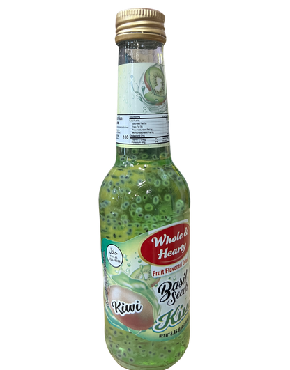 WHOLE & HEARTY BASIL SEEDS FRUIT FLAVOURED DRINK