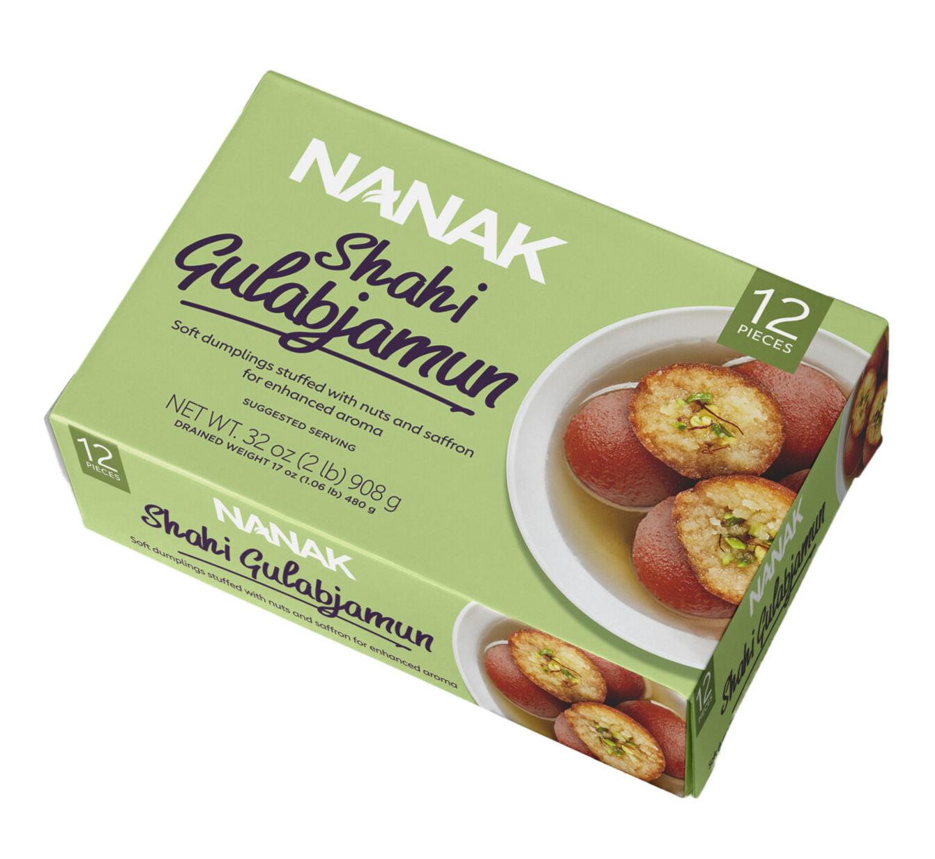 NANAK SHAHI GULABJAMUN 908g (12 PIECES)