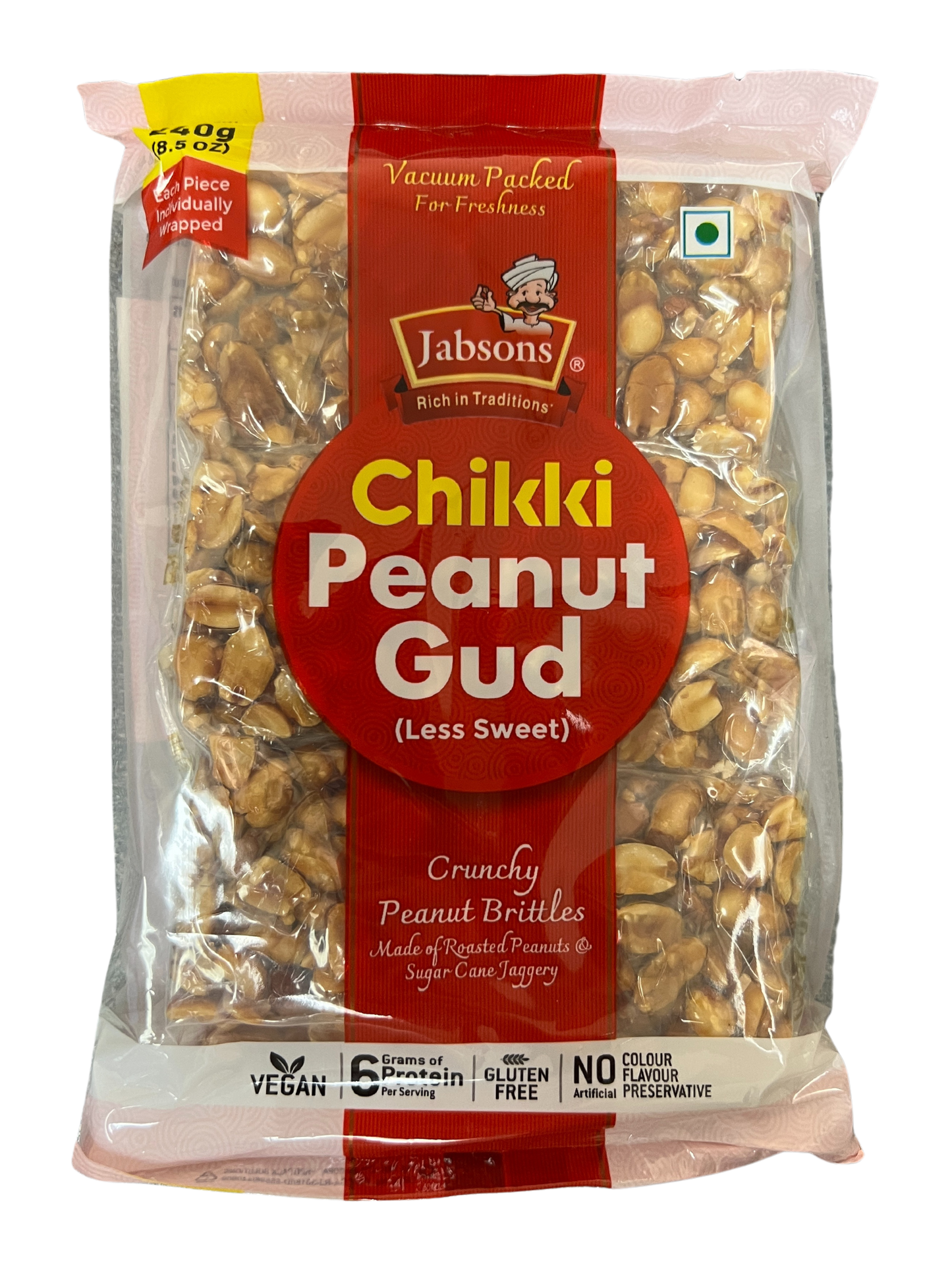 JABSONS CHIKKI PEANUT GUD